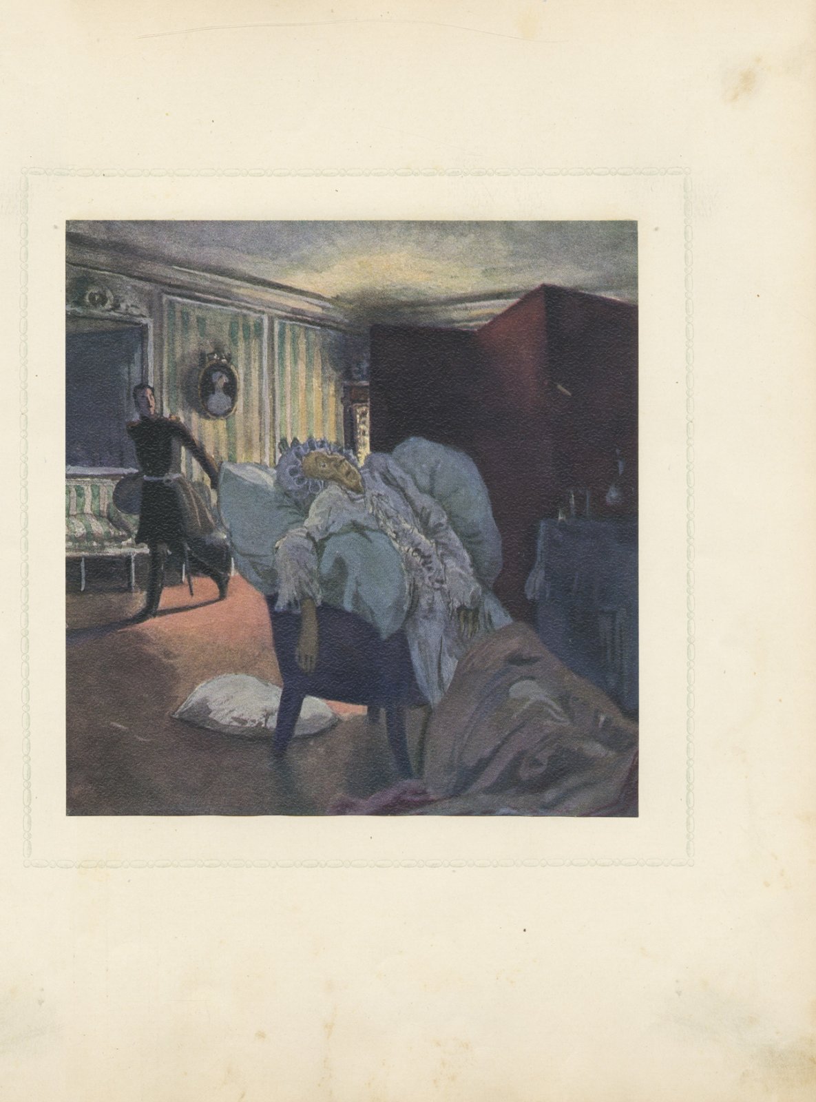Пиковая дама. Роскошное иллюстрированное издание А.С. Пушкина (1917, Бенуа)